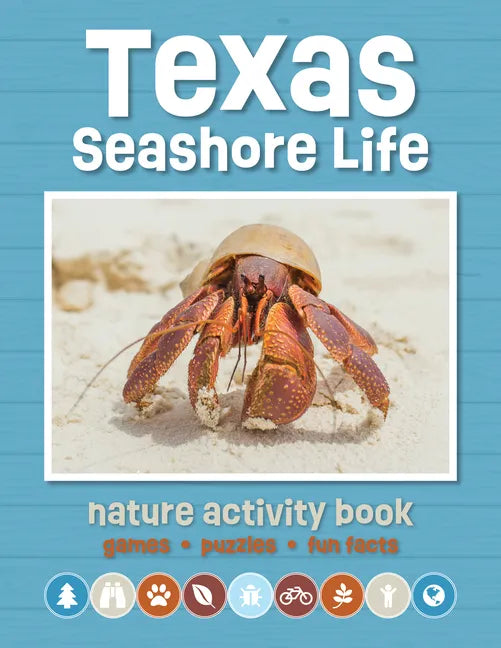 Texas Seashore Life Nature Activity Book - Paperback