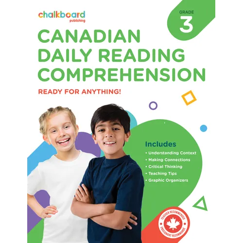 Canadian Daily Reading Comprehension 3 - Paperback