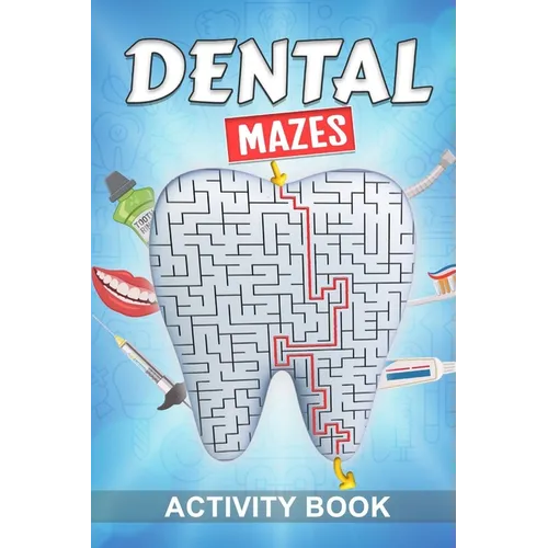 Dental Mazes Activity Book - Paperback