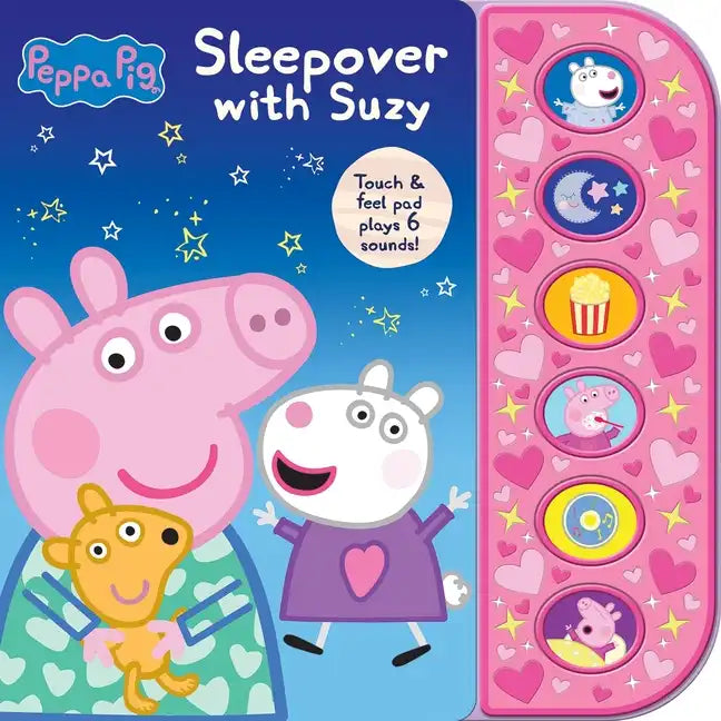 Peppa Pig: Sleepover with Suzy Sound Book - Board Book