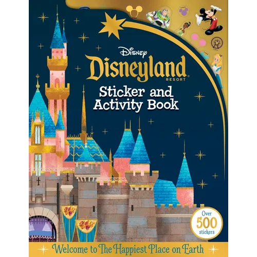 Disneyland Parks Sticker and Activity Book: With Over 500 Stickers - Paperback