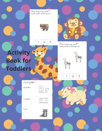 Activity Book for children -Montessori - Size A 4 - 101 pages - Paperback