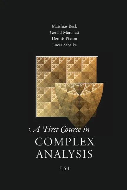 A First Course in Complex Analysis - Paperback