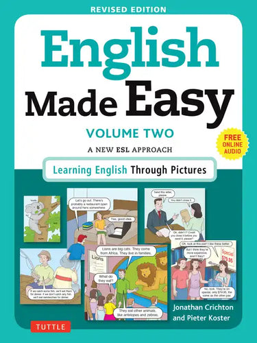 English Made Easy, Volume Two: A New ESL Approach: Learning English Through Pictures - Paperback