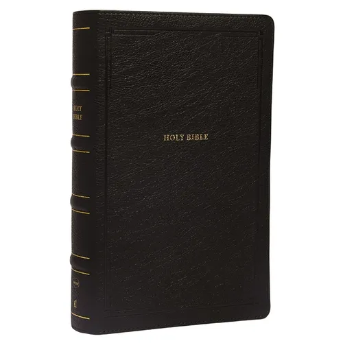 Nkjv, Reference Bible, Personal Size Large Print, Leathersoft, Black, Red Letter Edition, Comfort Print: Holy Bible, New King James Version - Imitation Leather