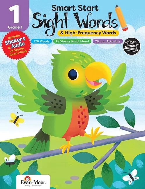 Smart Start: Sight Words & High-Frequency Words, Grade 1 Workbook - Paperback