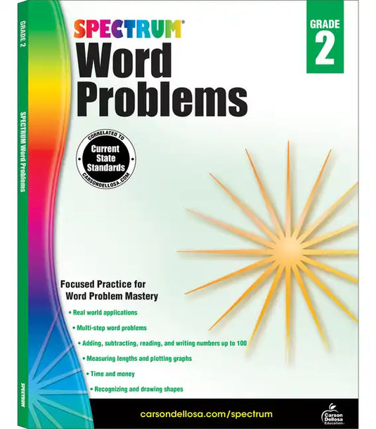 Word Problems, Grade 2: Volume 75 - Paperback