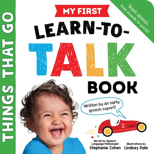 My First Learn-To-Talk Book: Things That Go - Board Book