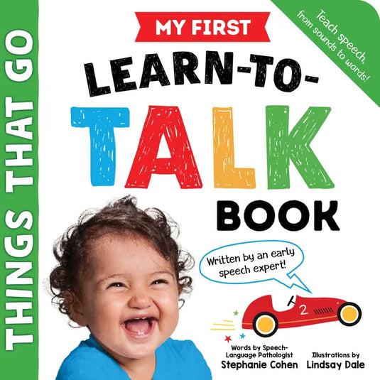 My First Learn-To-Talk Book: Things That Go - Board Book