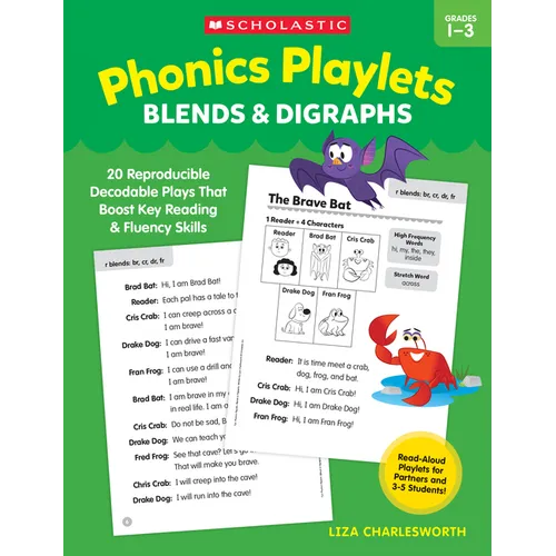 Phonics Playlets: Blends & Digraphs - Paperback