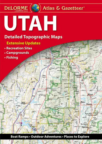Delorme Atlas & Gazetteer: Utah - Paperback