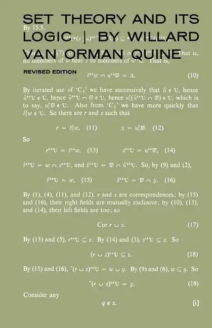 Set Theory and Its Logic: Revised Edition - Paperback