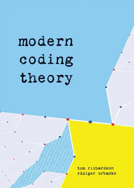 Modern Coding Theory - Hardcover