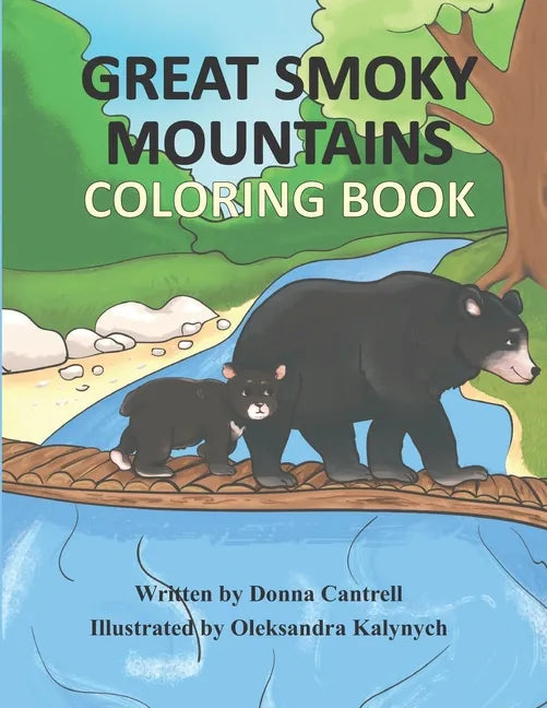 Great Smoky Mountains Coloring Book - Paperback