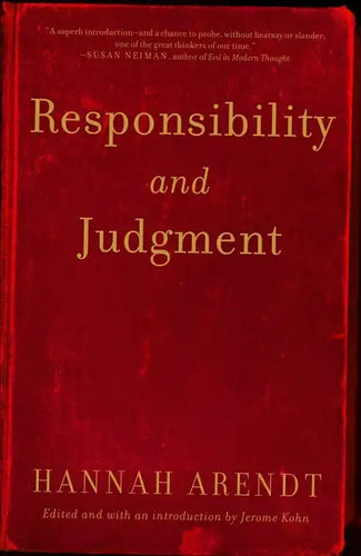 Responsibility and Judgment - Paperback