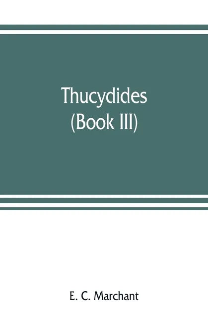 Thucydides (book III) - Paperback