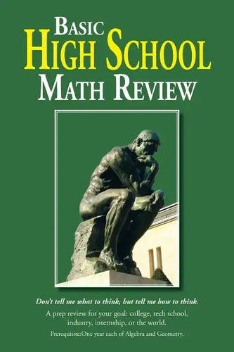 Basic High School Math Review - Paperback