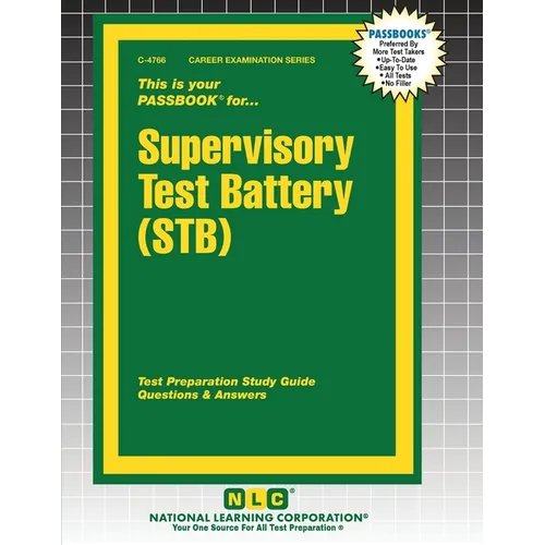 Supervisory Test Battery (STB) - Paperback