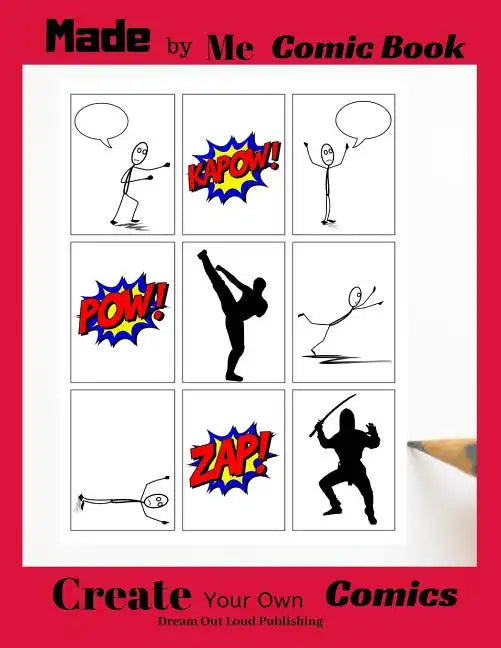 Made by Me Comic Book: Create Your Own Comics - Paperback