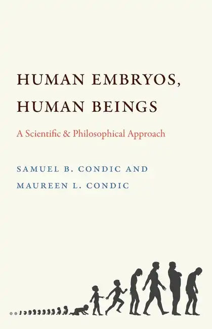 Human Embryos, Human Beings: A Scientific and Philosophical Approach - Paperback