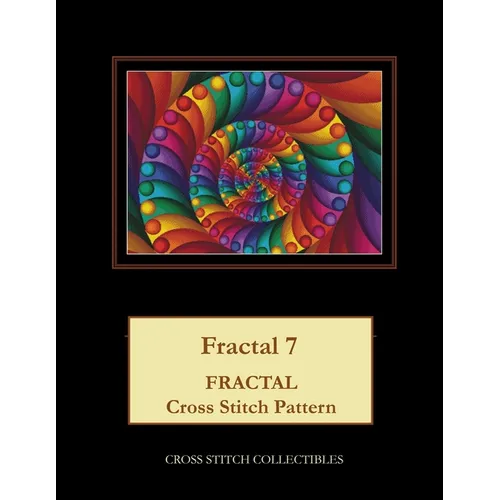 Fractal 7: Fractal Cross Stitch Pattern - Paperback