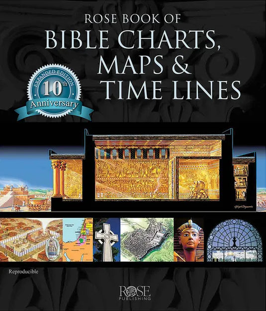 Rose Book of Bible Charts, Maps and Time Lines - Spiral
