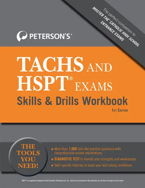 Peterson's Tachs and HSPT Exams Skills & Drills Workbook - Paperback