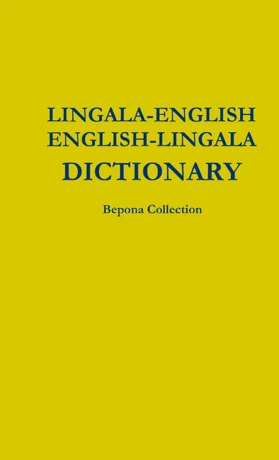 Lingala-English Dictionary - Paperback