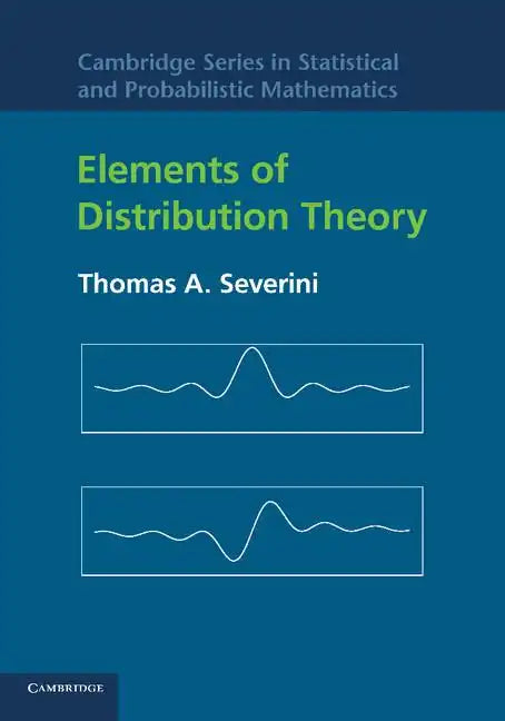 Elements of Distribution Theory - Paperback