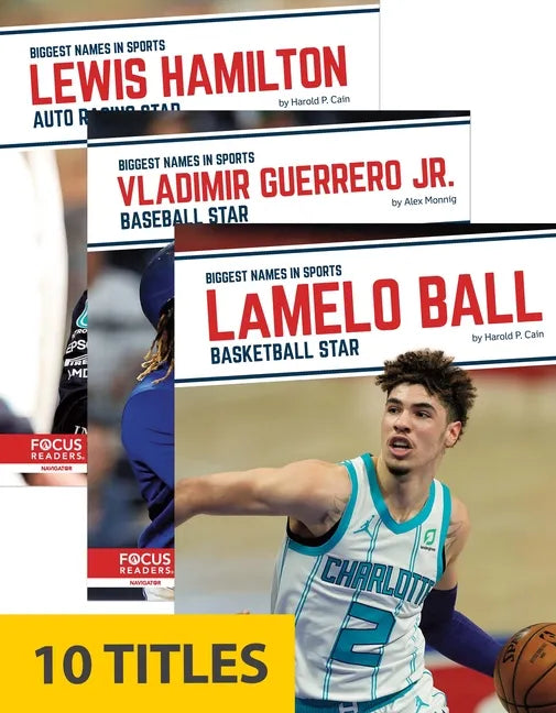 Biggest Names in Sports Set 7 (Set of 10) - Paperback