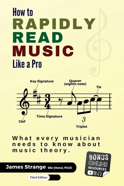 How to Rapidly Read Music Like a Pro: What Every Musician Needs to Know About Music Theory - Paperback