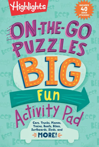 On-The-Go Puzzles Big Fun Activity Pad - Paperback