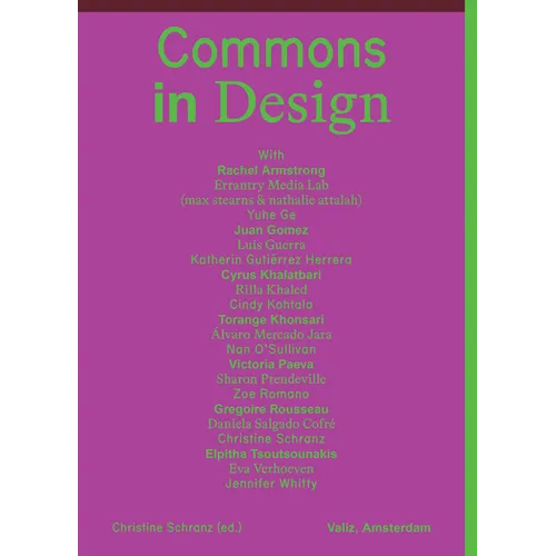 Commons in Design - Paperback