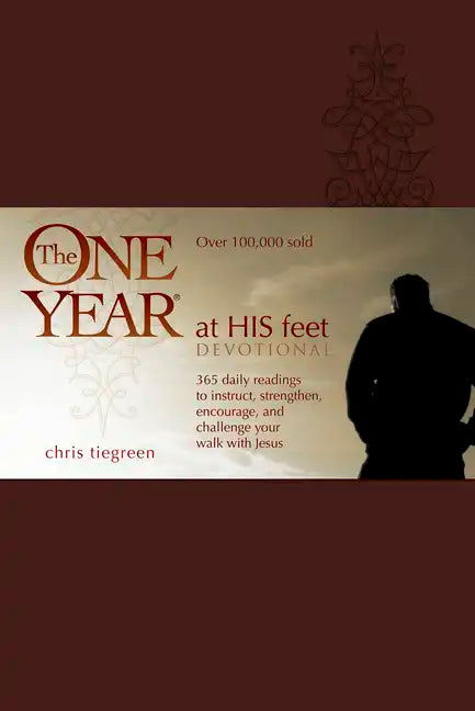 The One Year at His Feet Devotional - Leather