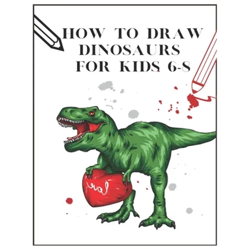 How to draw Dinosaurs for kids 6-8: draw 50 dinosaurs and other prehistoric animalstrace dinosaurs