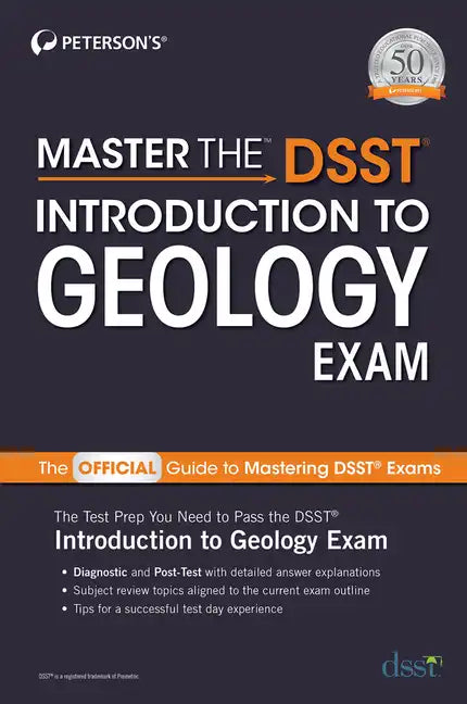 Master the Dsst Introduction to Geology Exam - Paperback