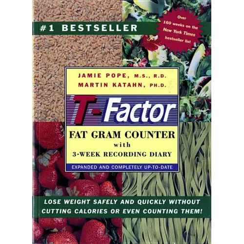 The T-Factor Fat Gram Counter - Paperback