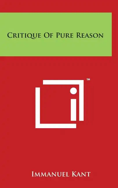 Critique Of Pure Reason - Hardcover