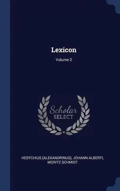 Lexicon; Volume 2 - Hardcover