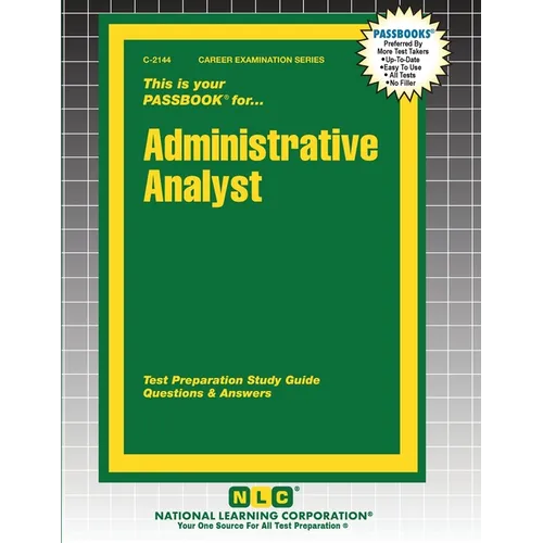 Administrative Analyst - Paperback