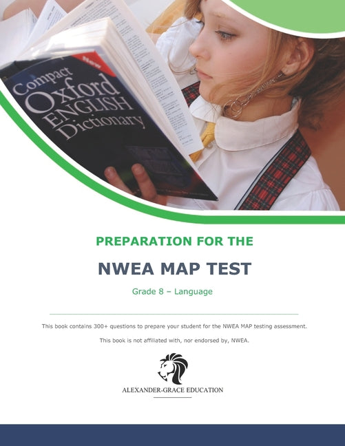 NWEA Map Test Preparation - Grade 8 Language - Paperback