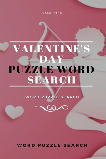 Valentine Valentine's Day puzzle Word Search Word puzzle Search - Paperback