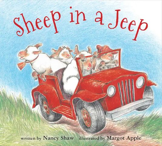 Sheep in a Jeep Board Book - Board Book