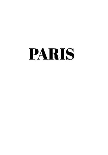 Paris: Hardcover White Decorative Book for Decorating Shelves, Coffee Tables, Home Decor, Stylish World Fashion Cities Design - Hardcover