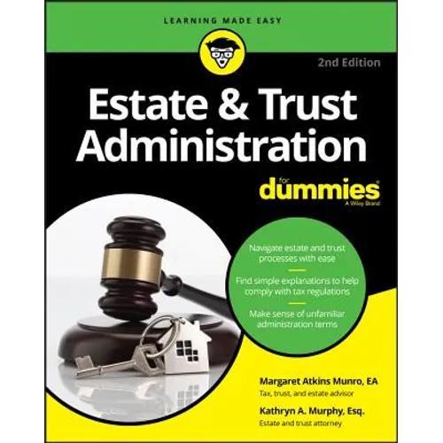 Estate & Trust Administration for Dummies - Paperback