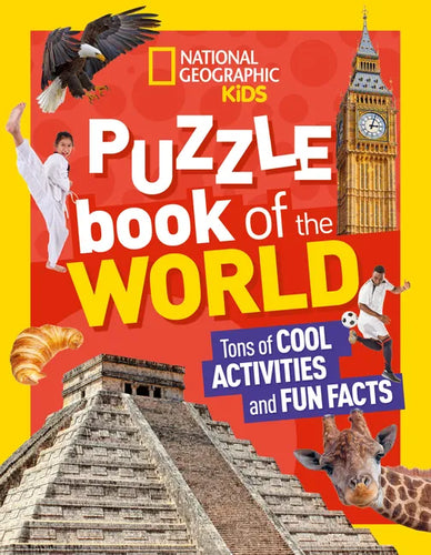 National Geographic Kids Puzzle Book of the World - Paperback