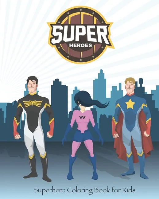 Superhero Coloring Book for Kids: : 8
