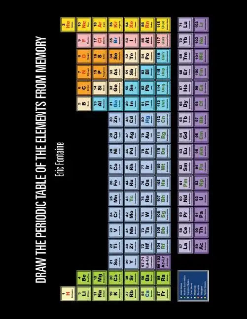 Draw the Periodic Table of the Elements from Memory - Paperback