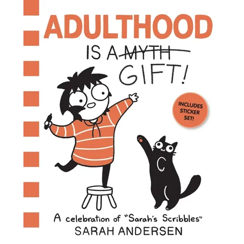 Adulthood Is a Gift!: A Celebration of Sarah's Scribbles Volume 5 - Paperback