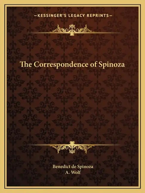 The Correspondence of Spinoza - Paperback